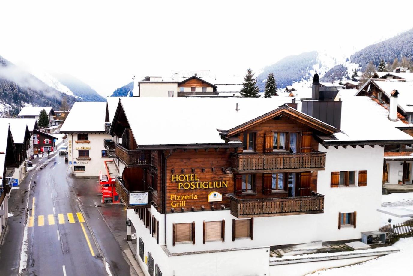 Hotel Postigliun Sedrun 24-7 Self-Checkin Exterior foto